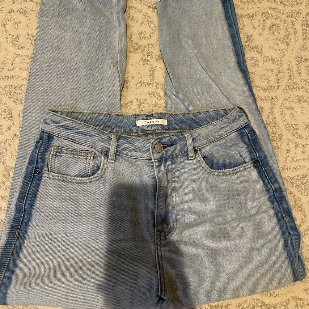 PacSun Classic Blue Straight Leg Women's Jeans